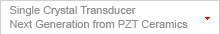 Single Crystal Transducer Next Generation from PZT Ceramics